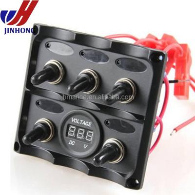 China ABS 12v 24v Marine Automotive Led Lighted Sealed Inverters for sale