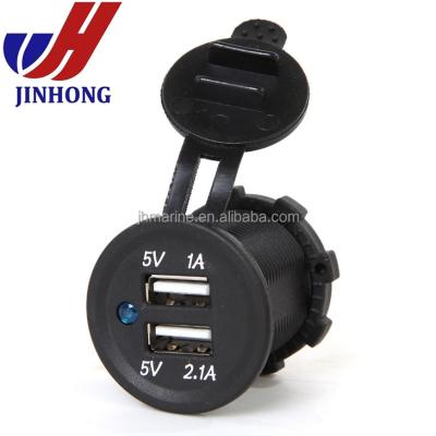 China Dual 5v 2.1A 1A phone/Ipad/Tablet bus usb charger for passenger for sale