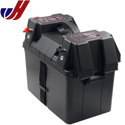 China Vehicles Waterproof Plastic Battery Box For Caravan RV Motorhome Yacht Marine for sale