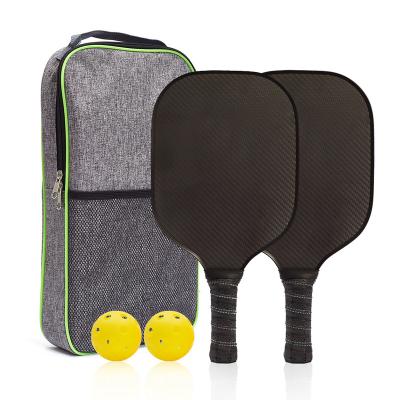 China Friction Wholesale USAPA Pickle Ball Paddles Fiberglass Pickleball Paddle Set With Custom Design Pickle Ball Racket for sale