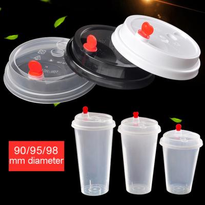 China Injection PP Disposable Plastic Lids With Red Stopper for sale