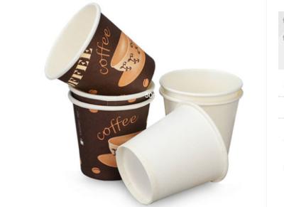 China 50ml Trying Drinking Disposable Paper Cups In Supermarket Environmental Friendly for sale