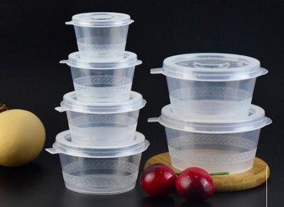 China Food Grade PP Disposable Sauce Cups / Disposable Dressing Cups One Piece Linked Type， dipping Chilli Sauce Cups for sale