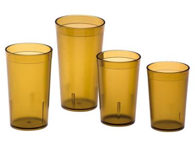 China Anti Breakable PC Durable Plastic Cups Frosted Surface For Drinking In Restaurant for sale