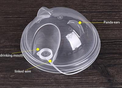 China de panda hoofdglb halve cirkel van de 90 diameterbal GLB voor de plastic koppen van de melkthee Te koop