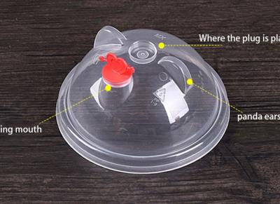 Китай голова панды 90mm покрывает для крышки чашки напитка чашек чая молока takeout упаковывая продается