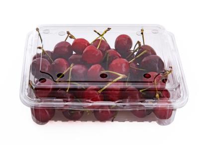 China 1000ml ontruim Cherry Box Disposable Plastic Fruit-Containers Te koop