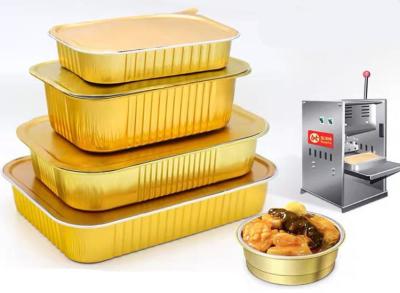 China 750ml 26oz Takeaway Bento Aluminium Foil Containers for sale