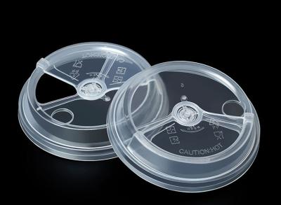 China PP Rotatable 90mm Caliber Disposable Plastic Lids Eco Friendly for sale