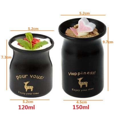 China PP Toasted Dessert Mousse Cup Heat Resistant Food Grade With Lid for sale