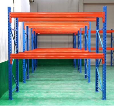 China Corrosion Protection Industrial Warehouse Storage Heavy Duty Steel Rack With Loading 1000kg for sale