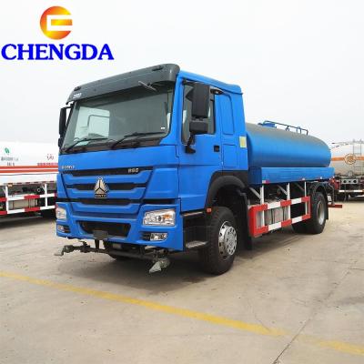 China Sinotruck HOWO 8cbm Multifunctional Dust Suppression Machine Stainless Steel 4x2 Water Cleaning Truck Trucks for sale