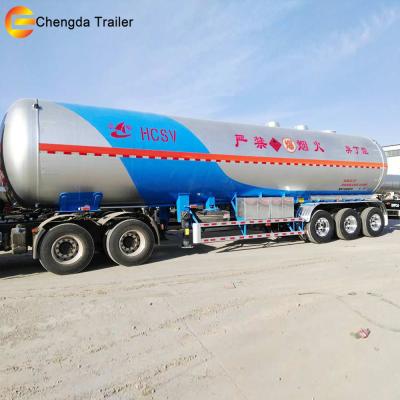 China Truck trailer 3 axles 30000L transport tank truck propane LPG gas tank semi trailer for sale for sale