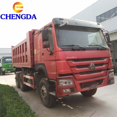 China 6 Wheeler Sinotruck Used Dump Truck For Sale Tippers > 8L for sale