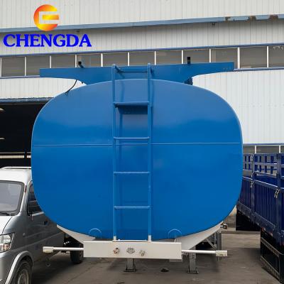 China Tri Axle Truck Trailer 60T Fuel Trailer Fuel Tanker Semi Truck Trailer for sale