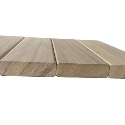 China Delicate Wood Paulownia Wood Mount Saunalaths Panel Suppliers for sale