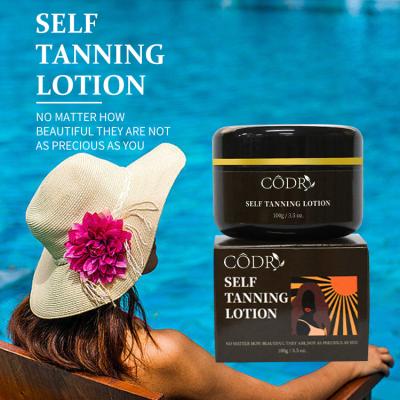 China Tanning CODR OEM ODM Private Label Professional Glitter Glow Oil Bronzing Tanning Lotion Highlighter Shimmering Dry Oil Tanning lotion for sale