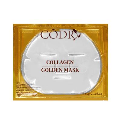 China Moisturizer Codr Private label skin care facial mask custom logo 24k gold hydrogel skin care collagen gel face maskss for sale