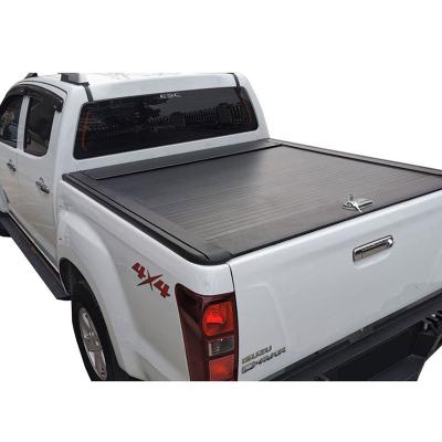 China MX3 Hard Folding Truck Bed Tonneau Cove Fits 2015-2020 Silverado Aluminum Retractable Shutters Locking Roll Up Roof Silverado / Sierra for sale