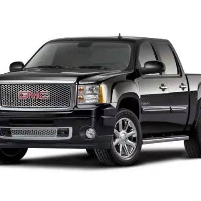 China Tailbox Custom-Fit Pickup Truck Tonneau Covers For GMC Sierra 1500 Hard Folding Pickup Truck Rear Box Lid Canopy Truck Bed Protector for sale