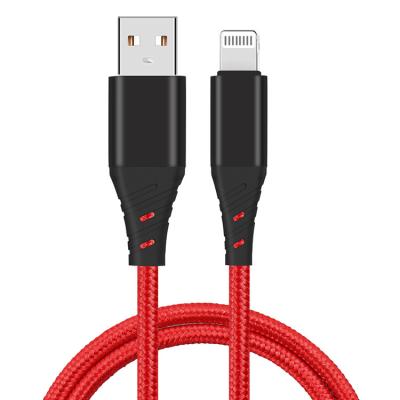 China Mobile Phone 1m Nylon Braided USB For Apple Mobile Phone Data Cable for sale