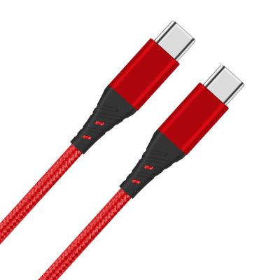 China Factory Price MP3/MP4 Player 60w USB-c to USB-c Fast Charging Cable with Nylon Braid Jacket for sale