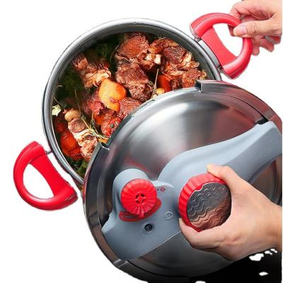 China General Use For General Gas And Induction Cooker 304 Stainless Steel Material 304 Household Pressure Cooker Explosion Proof Induction Gas for sale