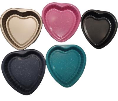 China Disposable Heart Shaped Cake Mold Plate Making A Cake Tools for sale