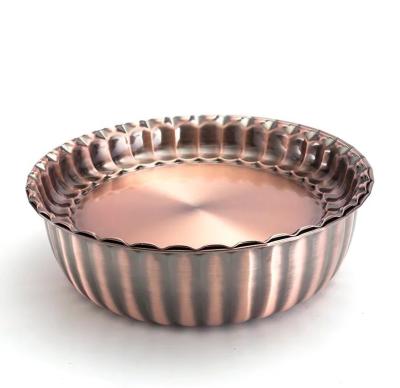 China Minimalist thickening of stainless steel basin complete sets mounted gold products bronze imitation gold for sale