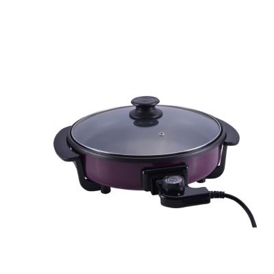 China Outdoor Electric Automatic Pizza Maker With CE Rohs Small Thin Crust Pizza Pan For Pizza Hut Chocolate Coating Pan for sale