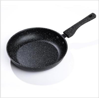 China Sustainable Carbon Steel Material Frying Pan Non Stick With Marble Coating Frying Pan High Quality wuth Cheap Price Pans Hot Cookware for sale