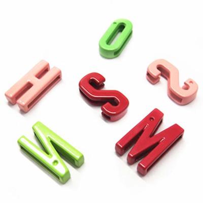 China Shoe Buckle Alphabet Letter S Shape Ornament Accessories For Shoe for sale