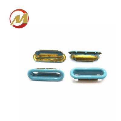 China Nickel Free High Quality Rectangle Brass Oval Grommets Grommets For Shoe Clothes for sale