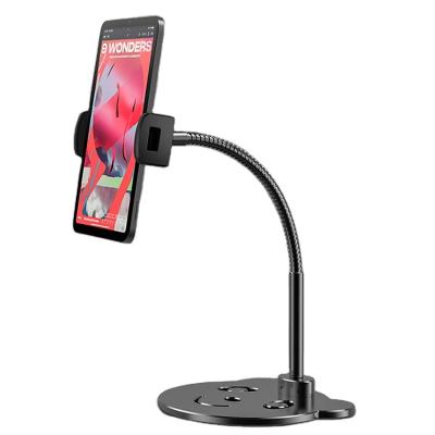 China Universal Flexible Adjustable Mobile Phone Holder Cell Phone Desk Bracket Gooseneck Lazy Neck Tablet Stand For Iphone Ipad for sale