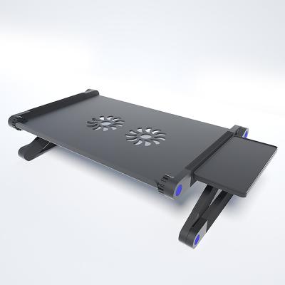 중국 OEM ODM Factory Price folding portable cooling laptop stand with mouse pad 판매용