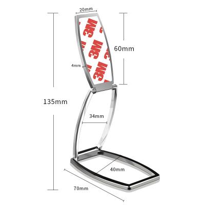 China FRF006 360 Rotation Metal Ring Grip Magnetic Car Mount Folding Cell Phone Stand Phone Ring Holder Finger Kickstand à venda