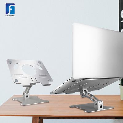 China Add you Logo Packaging Laptop Notebook Stand Holder Ergonomic Adjustable Stand Factory Price Freefeng for sale