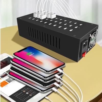 China Universal Desktop Multi 10 Ports USB Charging Station For All Kinds of Smart Phones for sale