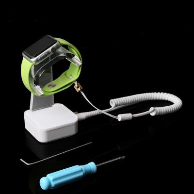 China Acrylic Smart watch security stand holder with anti theft alarm for sale