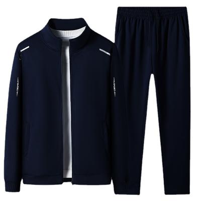 China 2021 casual sport casual 2 piece tracksuit custom logo set men tracksuit for sale