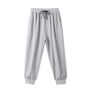 China 2021 Custom Logo Jogger Drop Pants Breathable High Quality Casual Loose Pants and Trousers Men for sale