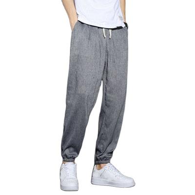 China Breathable 2021 New Custom Logo Trouser Pants High Quality Casual Pants And Trousers Men for sale