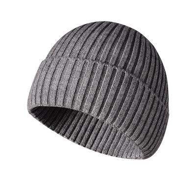 China 2021 Custom Logo Striped Knitted High Quality Warm Hat Winter And Autumn Hats For Women Men for sale