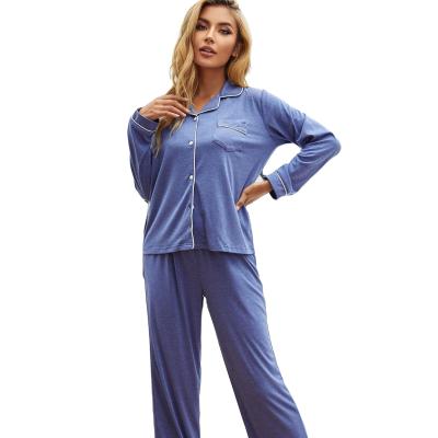 China QUICK DRY Custom Women's Winter Set Comfortable Sleep Wear Set Lounge Wear Women's Sleepwear for sale