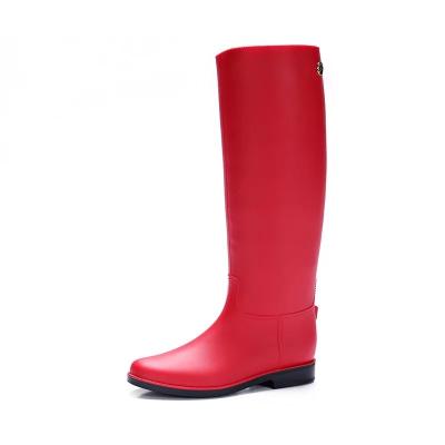 China Garden OEM Lady PVC Warm Riding Boots for sale