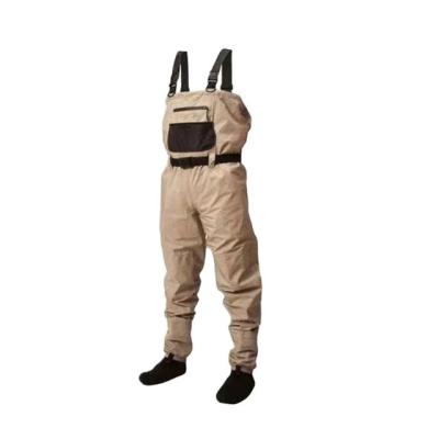 China Unisex Breathable Waterproof Neoprene Portable Chest Fishing Waders for sale