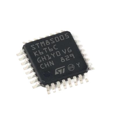 China Original genuine MCU new stm8s005k6t6c package lqfp32 MCU 8-bit microcontroller from single microcomputer for sale