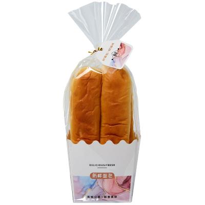 China Recycled Materials Customized Bread Plastic Bags Printed Plastic Bread Packaging Bag Bakery Bag for sale