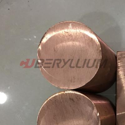 Κίνα C18000 Copper Chromium Nickel Silicon Alloy Rod For Stud Welding Collets And Tips προς πώληση