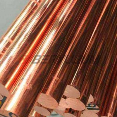 중국 EN CW106C Chromium Zirconium Copper Alloys Bars For Rod Extensions 판매용